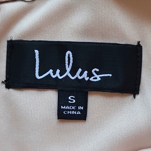 SM NWT Lulu's Air of Romance Peach Maxi Dress - Picture 6 of 12